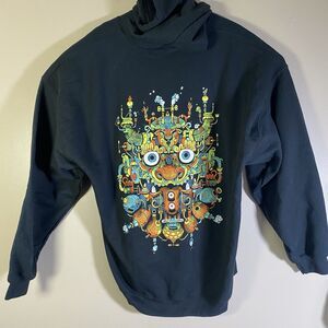 Onichiwa And The Whale Gildan Hoodie Steam Punk T Shirt Size 2XL